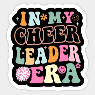 In My Cheer Leader Era Cheerleading Girls Teens Youth Sticker